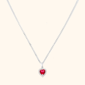 Heart-Shaped Pendant Set